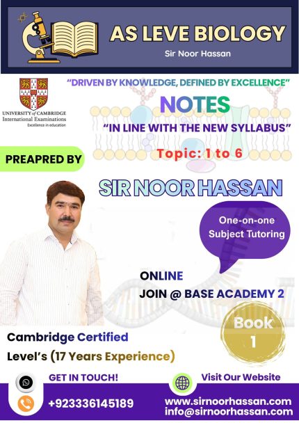 AS Level Notes Book 1