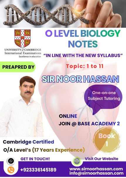 O Level Biology Notes